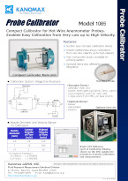 PROBE CALIBRATOR MODEL 1065 BROCHURE